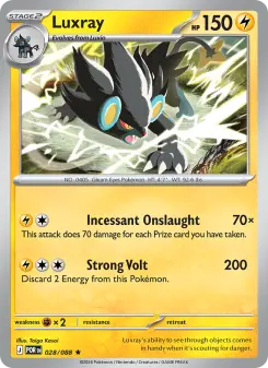 Pokémon-Karte Luxray 028/088