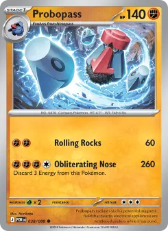 Pokémon-Karte Probopass 038/088