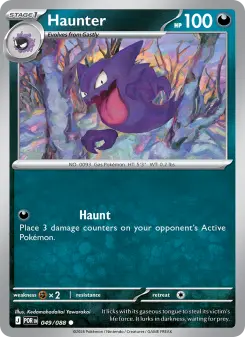 Pokémon-Karte Haunter 049/088