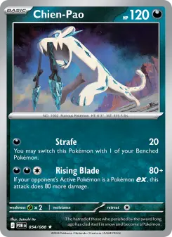 Pokémon-Karte Chien-Pao 054/088