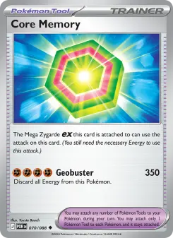 Pokémon-Karte Core Memory 070/088