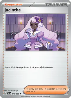 Pokémon-Karte Jacinthe 075/088