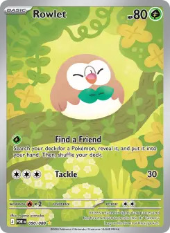 Pokémon-Karte Rowlet 090/088
