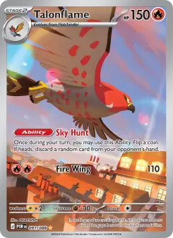 Pokémon-Karte Talonflame 091/088