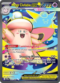 Pokémon-Karte Mega Clefable ex 103/088