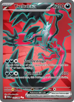 Pokémon-Karte Yveltal ex 105/088