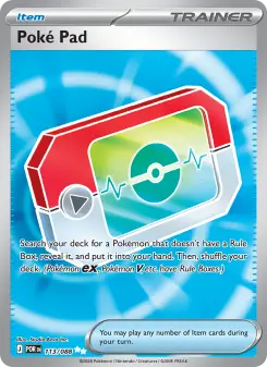 Pokémon-Karte Poké Pad 113/088