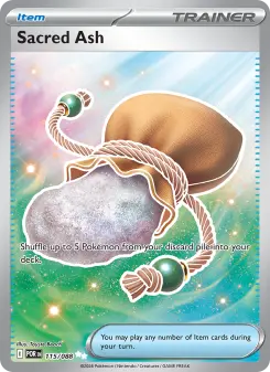 Pokémon-Karte Sacred Ash 115/088