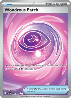 Pokémon-Karte Wondrous Patch 117/088