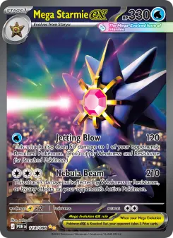 Pokémon-Karte Mega Starmie ex 118/088