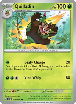 Pokémon-Karte Quilladin 006/086