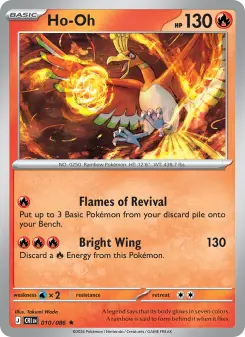Pokémon-Karte Ho-Oh 010/086