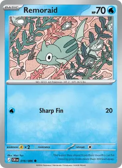 Pokémon-Karte Remoraid 016/086