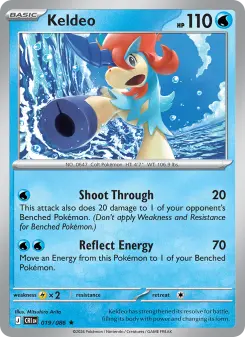 Pokémon-Karte Keldeo 019/086
