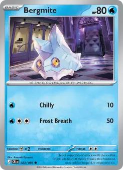 Pokémon-Karte Bergmite 023/086