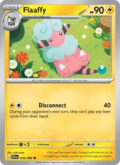 Pokémon-Karte Flaaffy 028/086