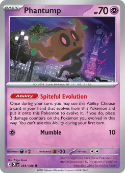 Pokémon-Karte Phantump 038/086