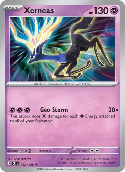Pokémon-Karte Xerneas 042/086