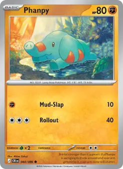 Pokémon-Karte Phanpy 044/086