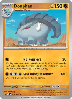 Pokémon-Karte Donphan 045/086