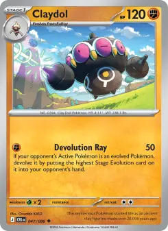 Pokémon-Karte Claydol 047/086