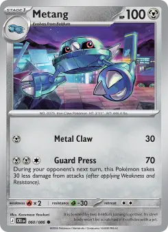 Pokémon-Karte Metang 060/086