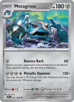 Pokémon-Karte Metagross 061/086
