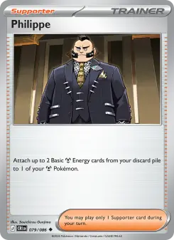 Pokémon-Karte Philippe 079/086