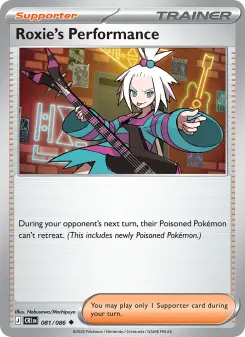 Pokémon-Karte Roxie's Performance 081/086