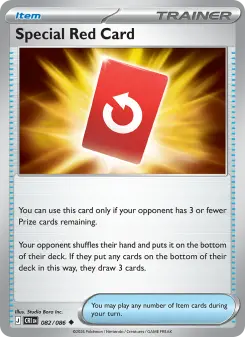 Pokémon-Karte Special Red Card 082/086