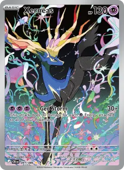 Pokémon-Karte Xerneas 091/086