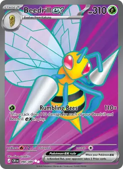 Pokémon-Karte Beedrill ex 098/086