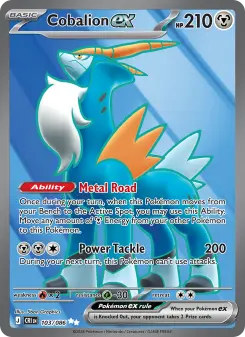 Pokémon-Karte Cobalion ex 103/086