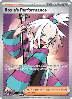Pokémon-Karte Roxie's Performance 112/086