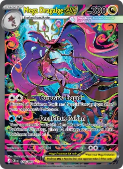 Pokémon-Karte Mega Dragalge ex 118/086