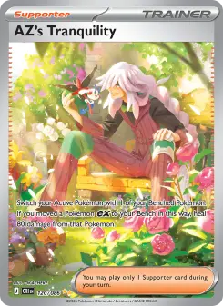Pokémon-Karte AZ's Tranquility 120/086