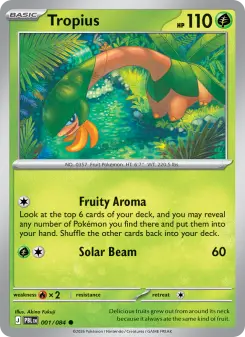 Pokémon-Karte Tropius 001/084