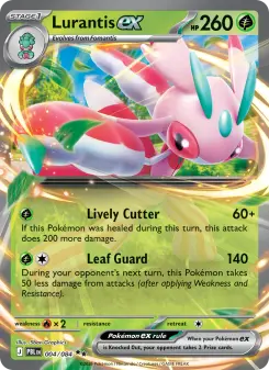 Pokémon-Karte Lurantis ex 004/084