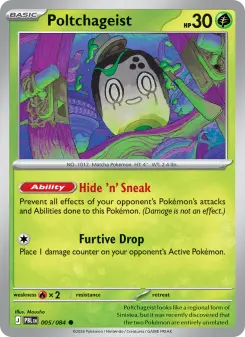 Pokémon-Karte Poltchageist 005/084
