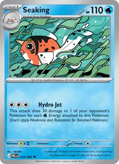Pokémon-Karte Seaking 014/084
