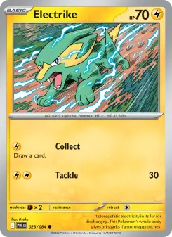 Pokémon-Karte Electrike 023/084