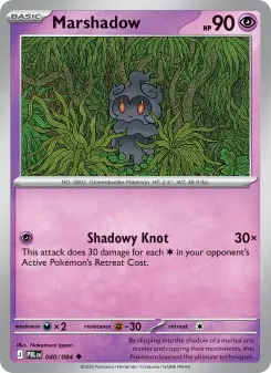 Pokémon-Karte Marshadow 040/084