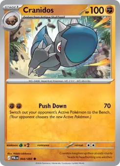 Pokémon-Karte Cranidos 044/084