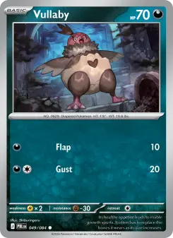 Pokémon-Karte Vullaby 049/084