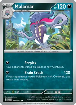 Pokémon-Karte Malamar 052/084