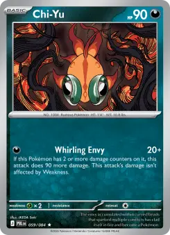 Pokémon-Karte Chi-Yu 059/084