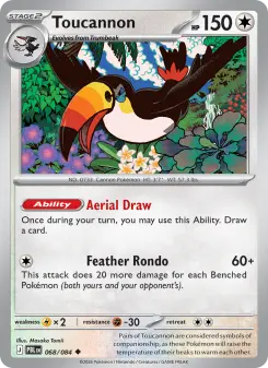 Pokémon-Karte Toucannon 068/084