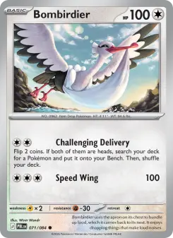 Pokémon-Karte Bombirdier 071/084