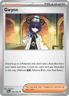 Pokémon-Karte Gwynn 078/084