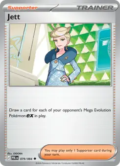 Pokémon-Karte Jett 079/084